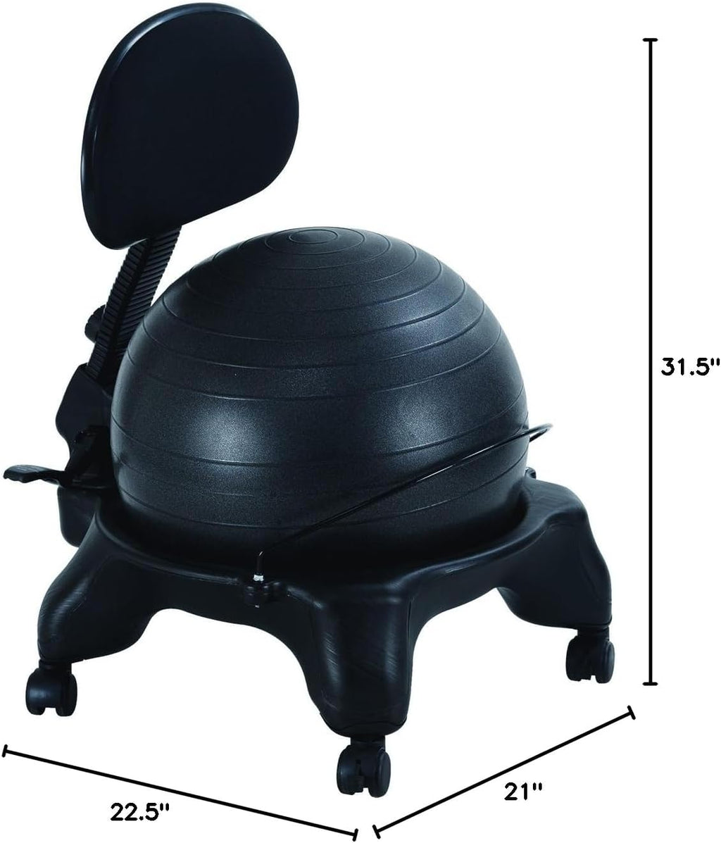 Adjustable Active Yoga Ball Office Chair