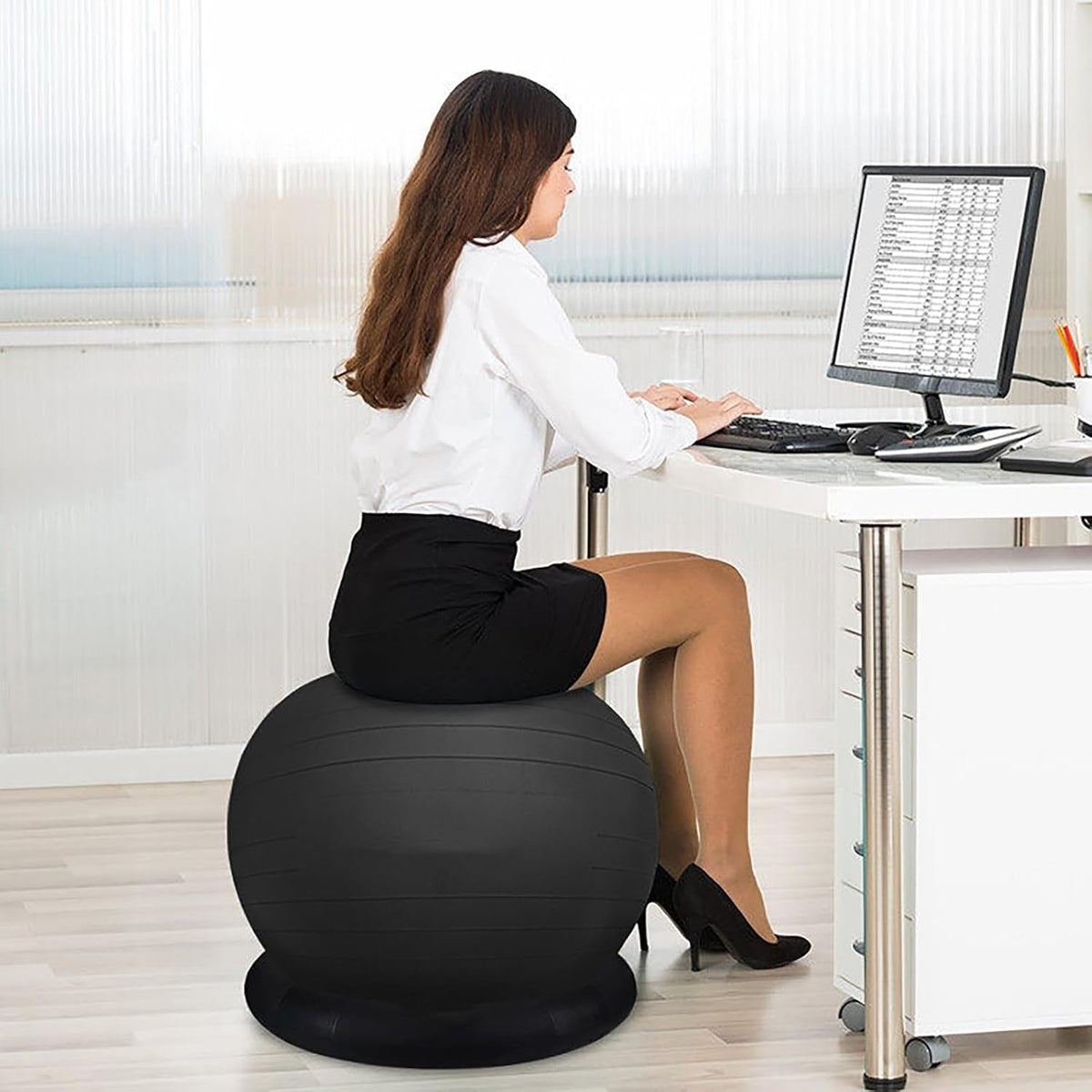 Ergonomic Yoga Ball Office Stability Chair