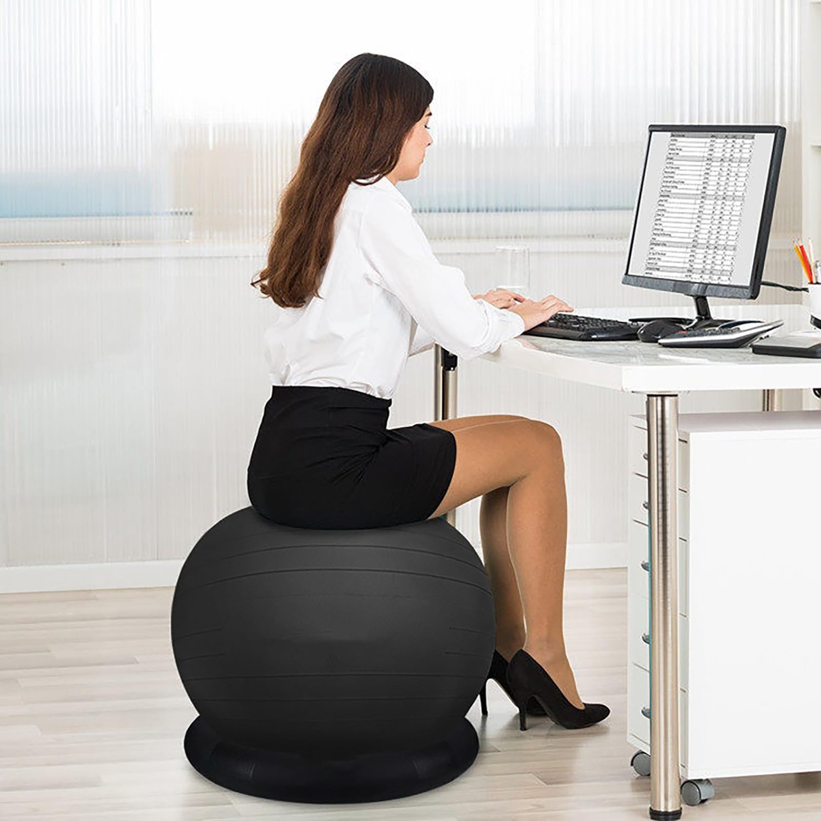 Ergonomic Yoga Ball Office Stability Chair