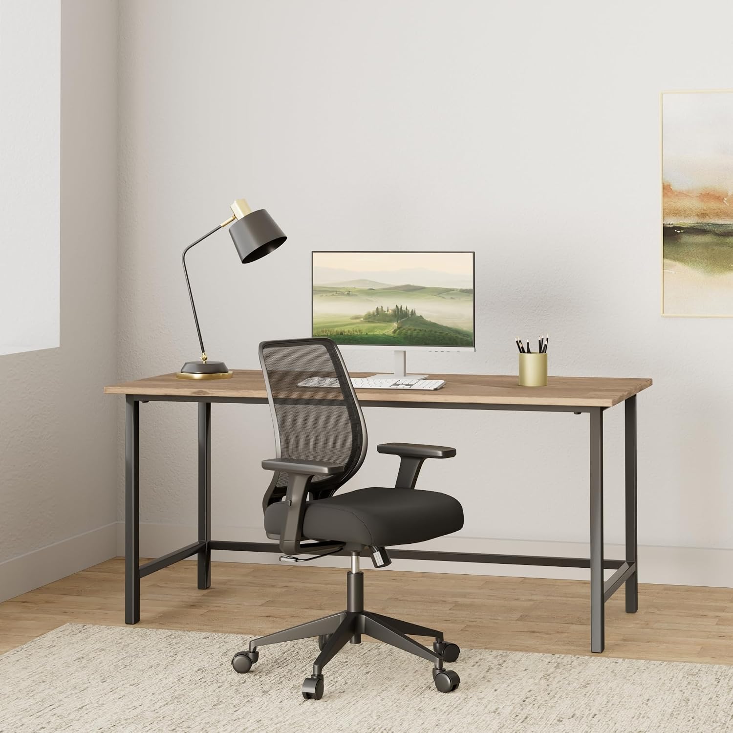Black Ergonomic Mesh Adjustable Office Chair